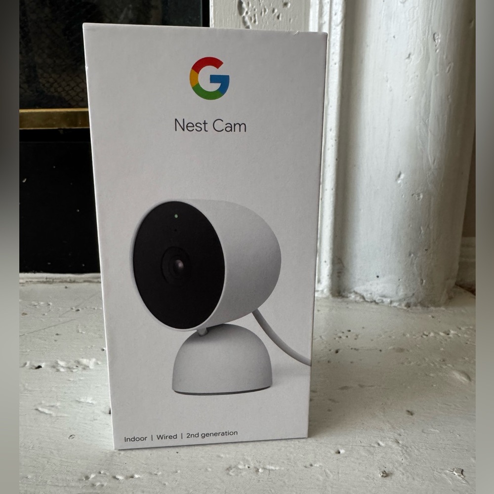 Google Nest Cam Indoor Wired 2nd Gen - Gray
